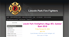 Desktop Screenshot of lpfirefighters.com